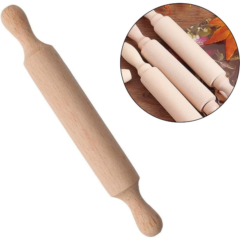 Wooden Mini Rolling Pin for Ki - Baking Kitchen For Kids recensie en prijs