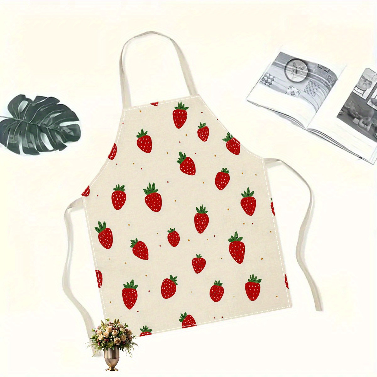 1pc Strawberry Apron Fruit Pat - Baking Kitchen For Kids recensie en prijs