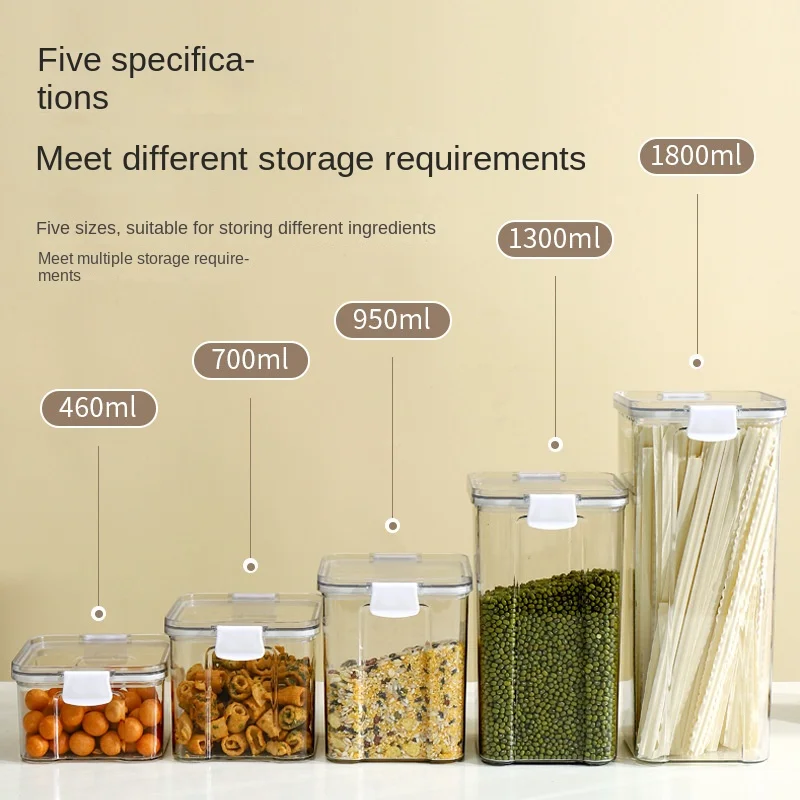Sealed Jars For Kitchen Storag - Kitchen Bank recensie en prijs
