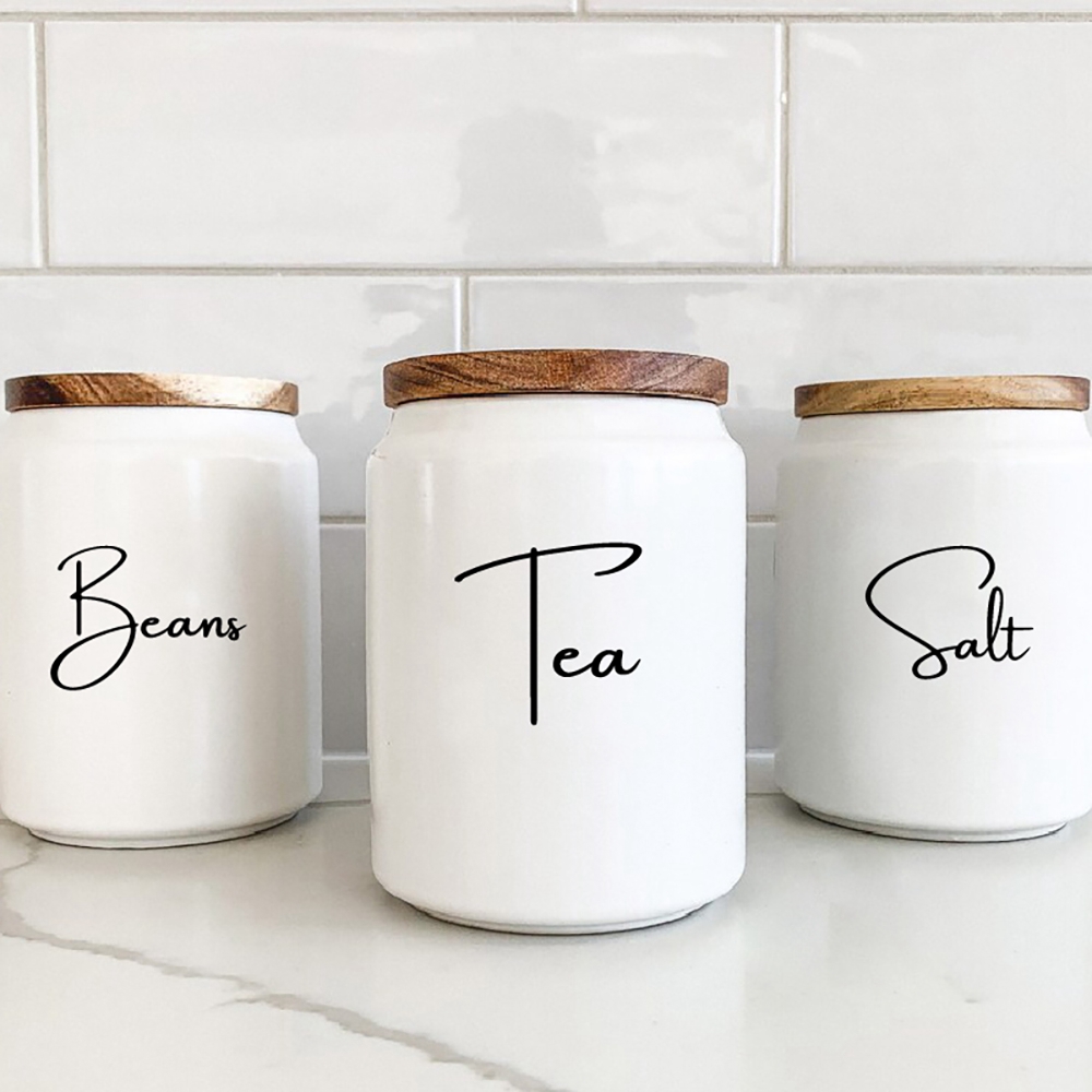 Kitchen Organization Canister  - Kitchen Baking Quotes recensie en prijs