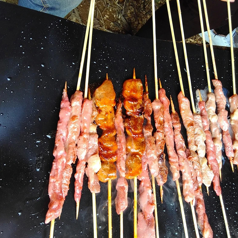 1Pc BBQ Grill Mat Barbecue Out - Super Kitchen Baking Mat recensie en prijs