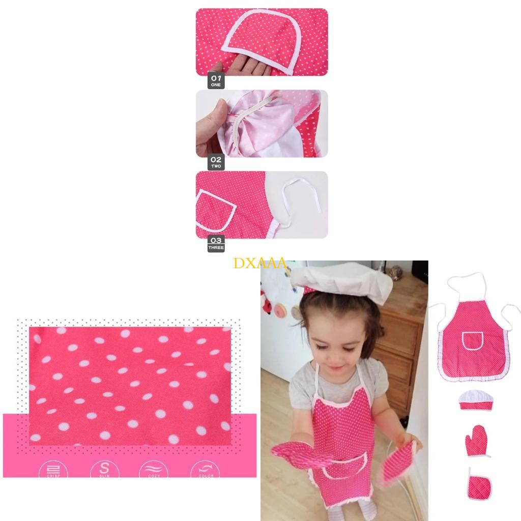 DXAA Child Cooking Apron Chef' - Kitchen Kids Baking Set recensie en prijs