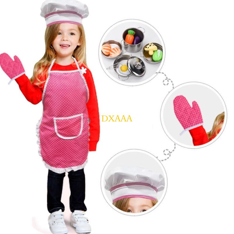 DXAA Child Cooking Apron Chef' - Kitchen Kids Baking Set recensie en prijs