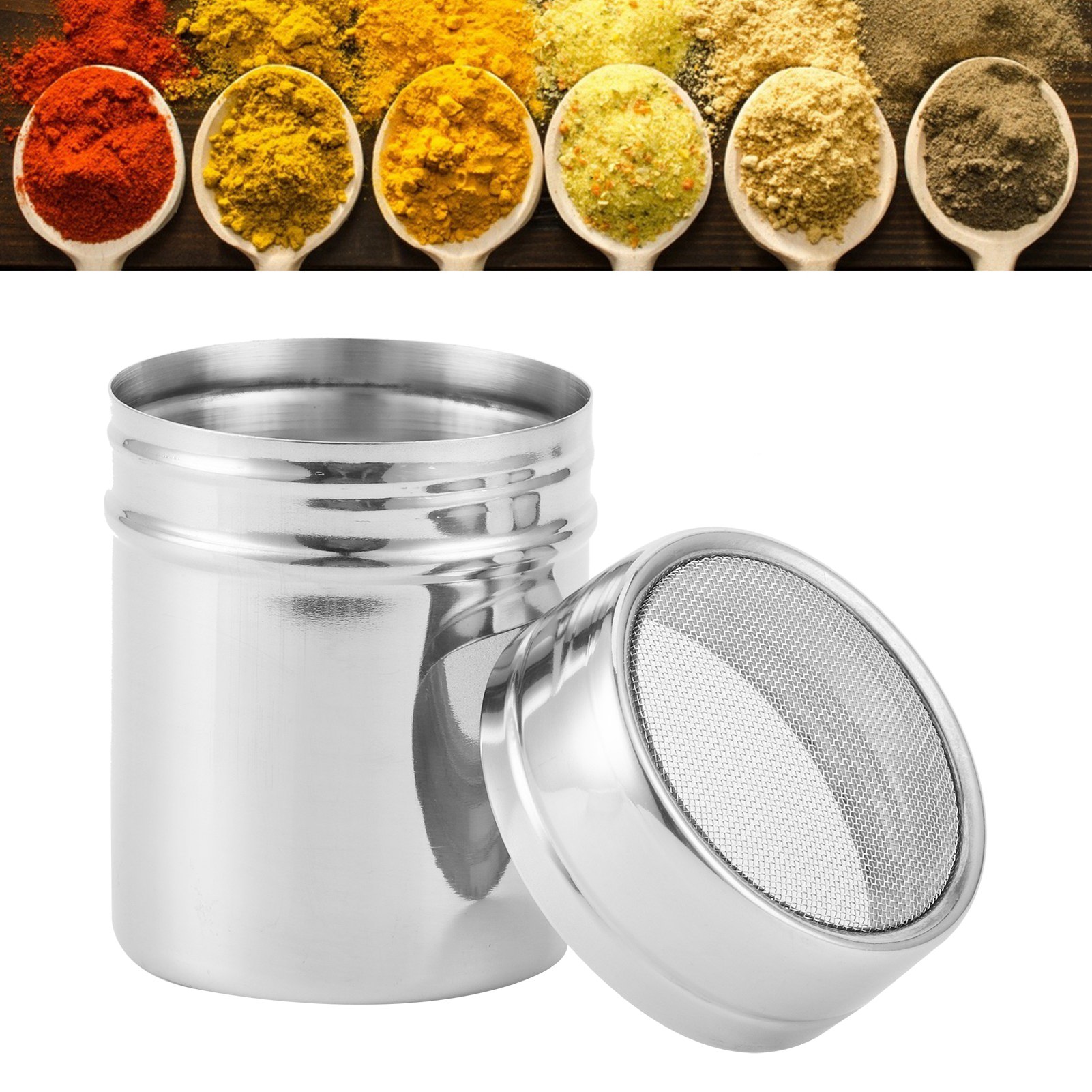 Fine Mesh Powder Shaker Stainl - Baking Powder Kitchen recensie en prijs