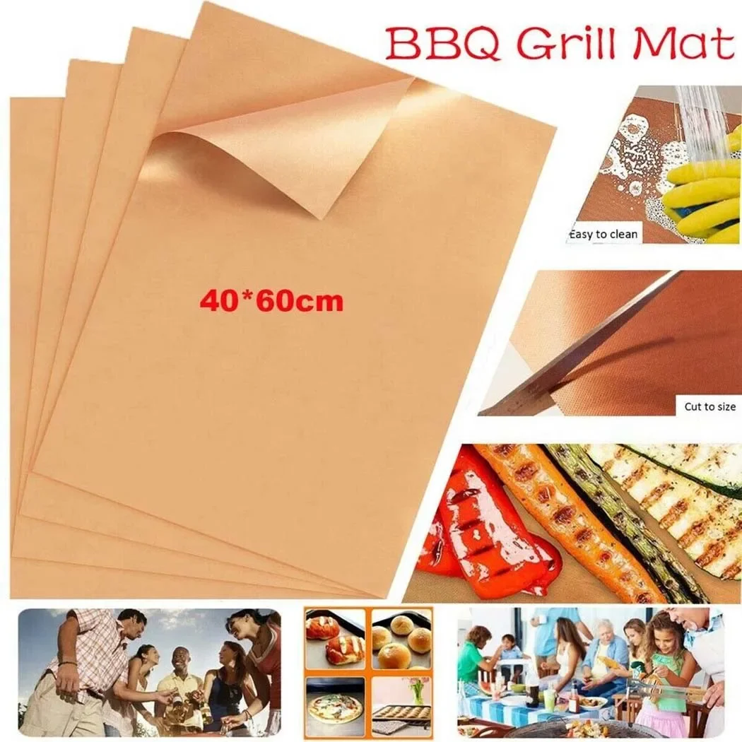 4pcs Non-stick BBQ Grill Mat 6 - Super Kitchen Baking Mat recensie en prijs