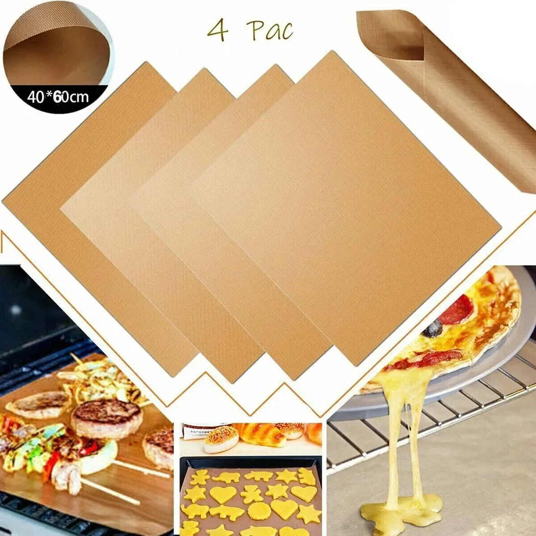 4pcs Non-stick BBQ Grill Mat 6 - Super Kitchen Baking Mat recensie en prijs