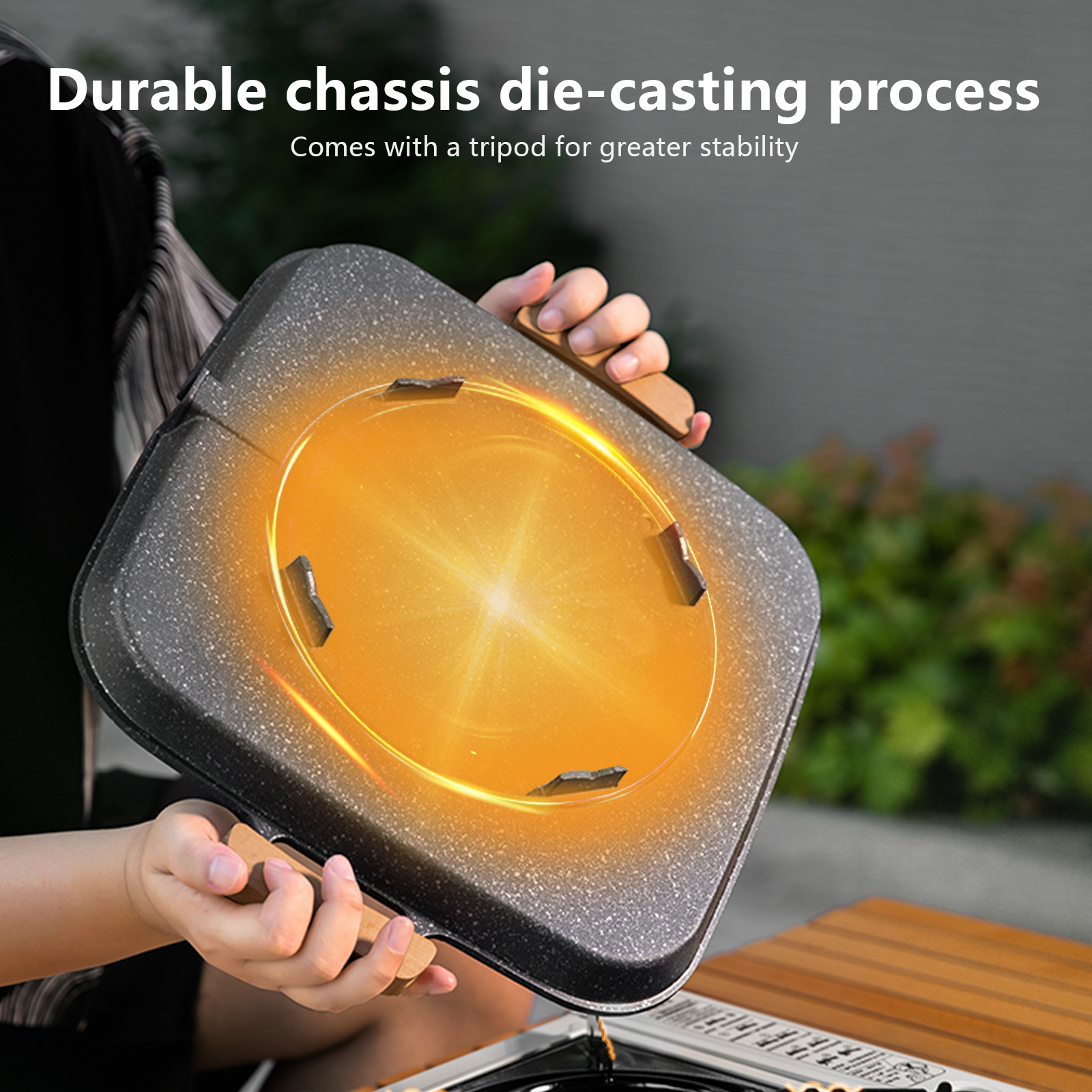 BISINNA Square BBQ Grill Pan N - Kitchen Baking Containers recensie en prijs