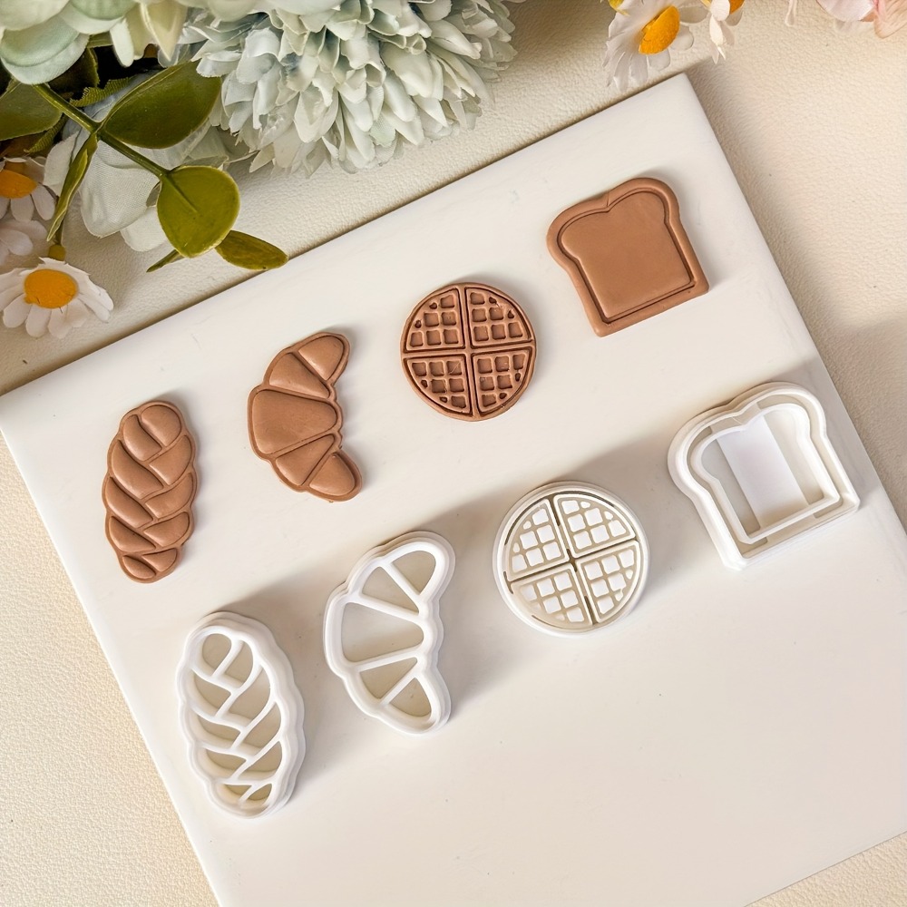 4Pcs Bread Themed Cookie Cutte - Cookie Cutter Set recensie en prijs