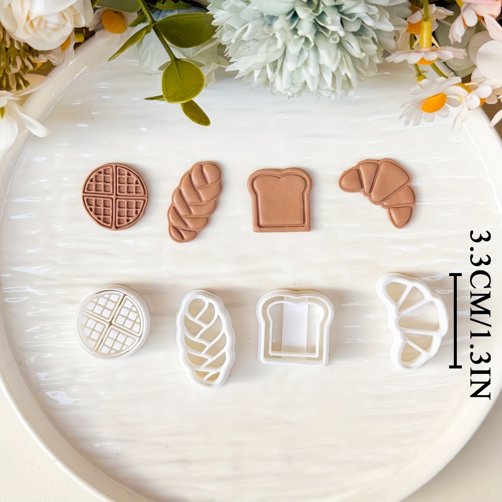 4Pcs Bread Themed Cookie Cutte - Cookie Cutter Set recensie en prijs