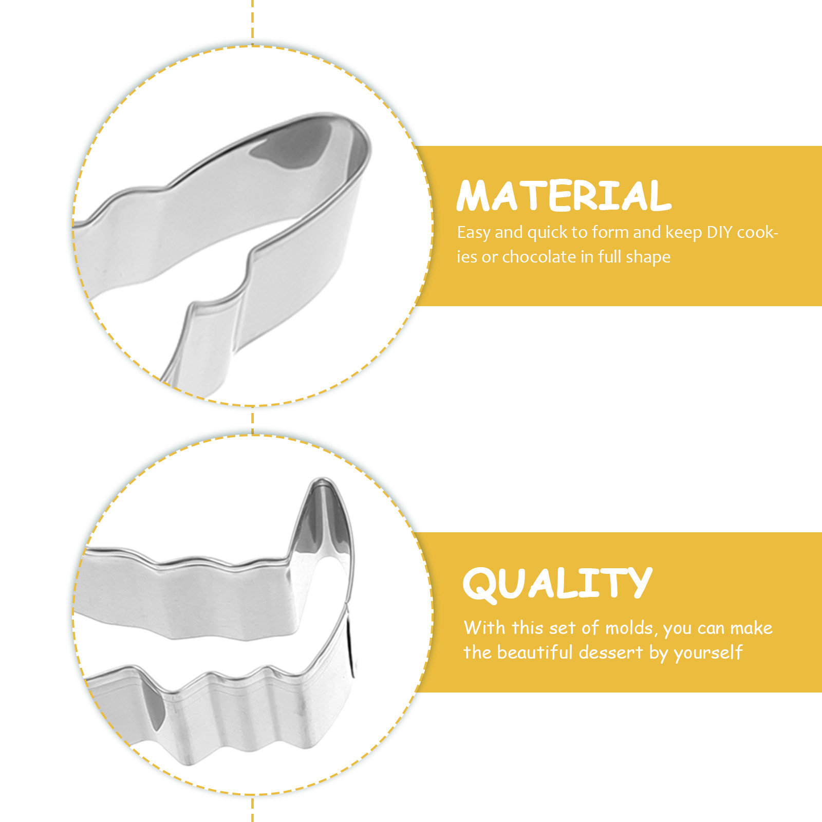 9Pcs Food Grade Stainless Stee - Cookie Cutter Set recensie en prijs
