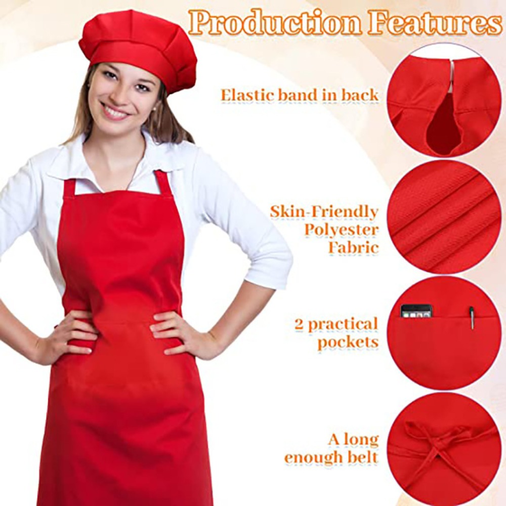 Children Chef Apron Front Pock - Baking Kitchen For Kids recensie en prijs