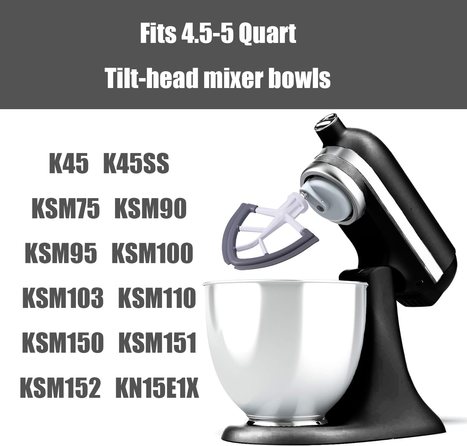 Flex Edge Beater for KitchenAi - Stand Mixer Bowl recensie en prijs