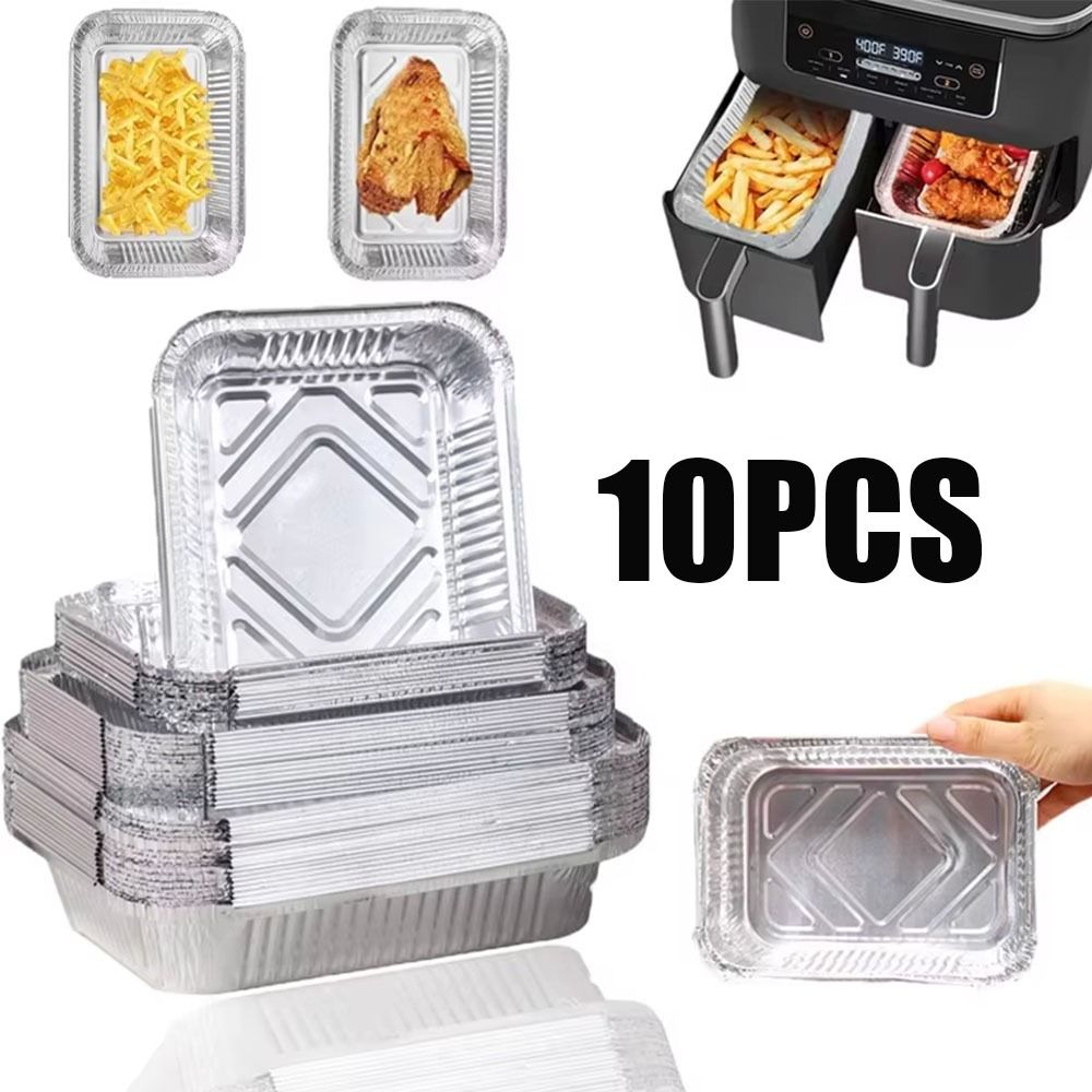 10PCS With Lids Aluminum Foil  - Kitchen Baking Containers recensie en prijs
