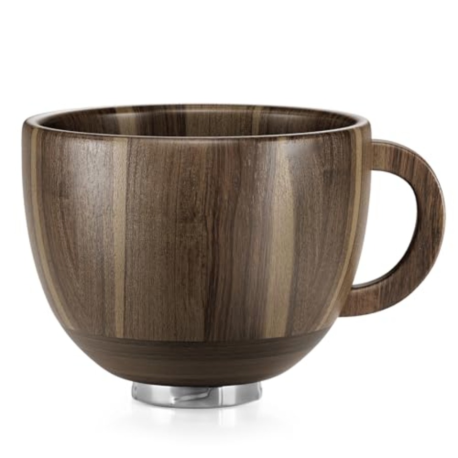 Kitchen wooden bowl with handl - Stand Mixer Bowl recensie en prijs