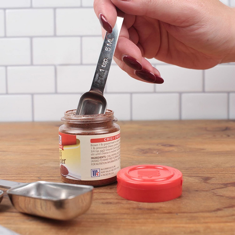 6Pcs Stainless Steel Measuring - Baking Powder Kitchen recensie en prijs