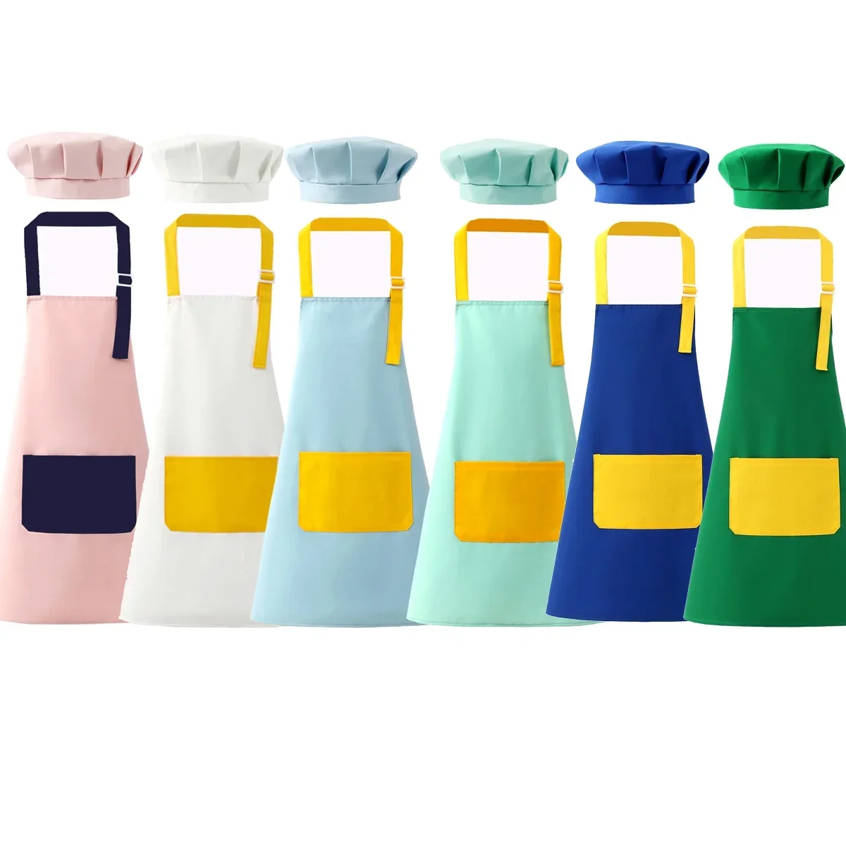 Kids Apron and Chef Hat Set Ad - Kitchen Kids Baking Set recensie en prijs