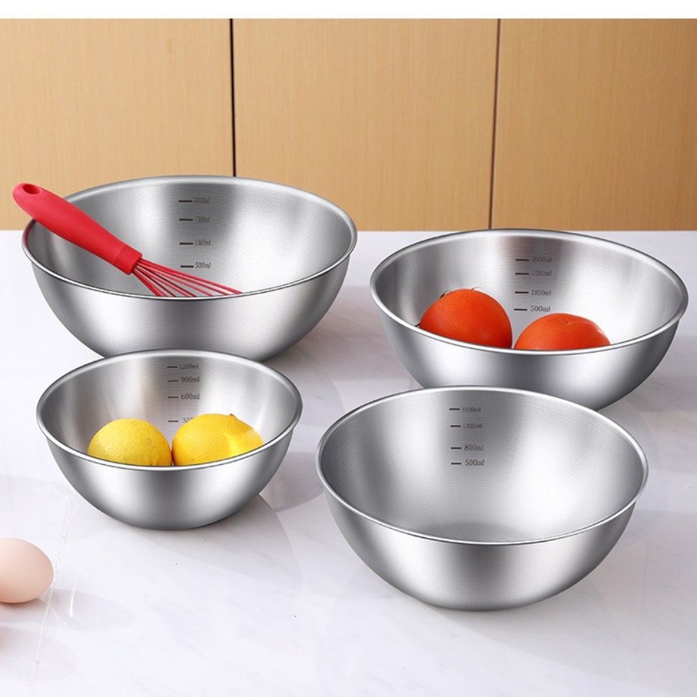 3pcs Stainless Steel Bowl Set  - Stand Mixer Bowl recensie en prijs