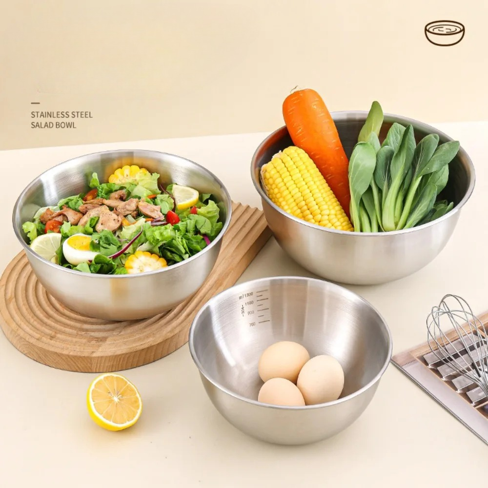 3pcs Stainless Steel Bowl Set  - Stand Mixer Bowl recensie en prijs