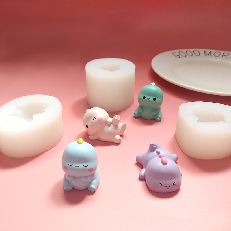 Dinosaurs Silicone Soap Molds  - Baking Kitchen For Kids recensie en prijs