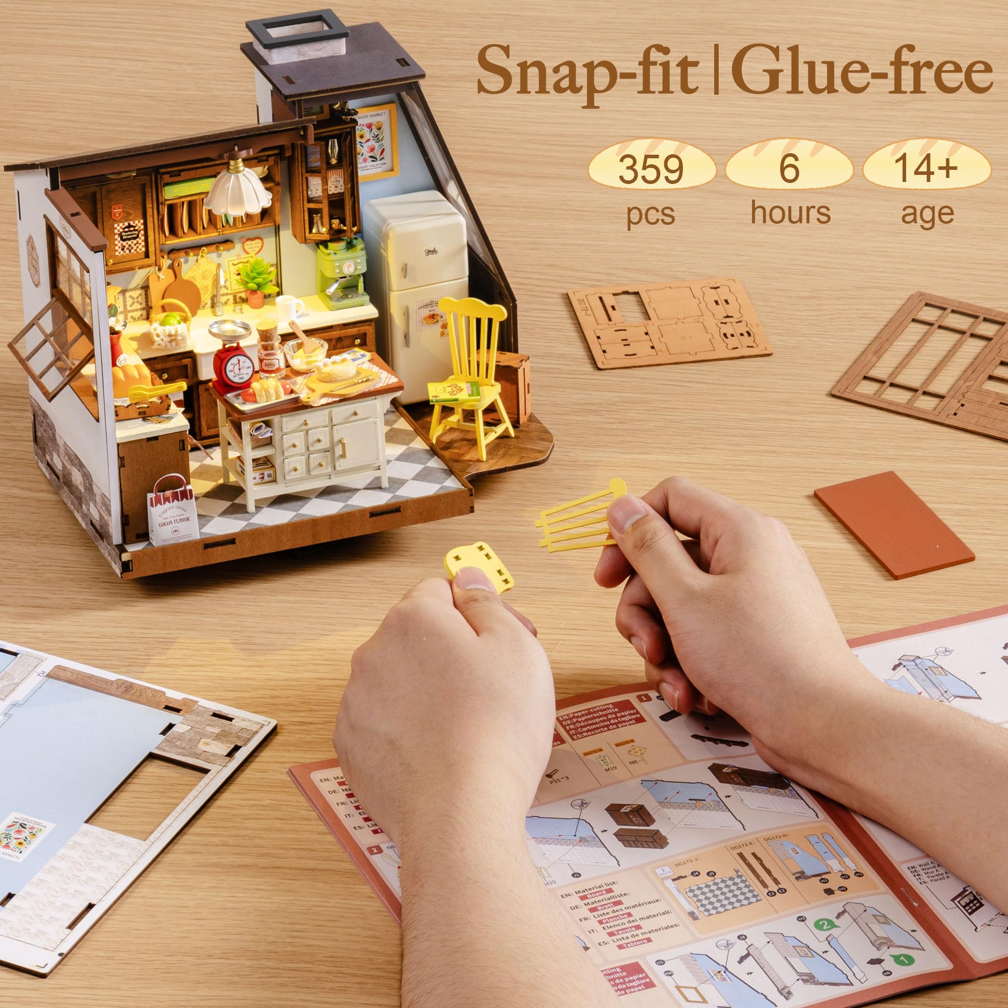 Rolife DIY Miniature House Kit - Baking Kitchen Rolife recensie en prijs
