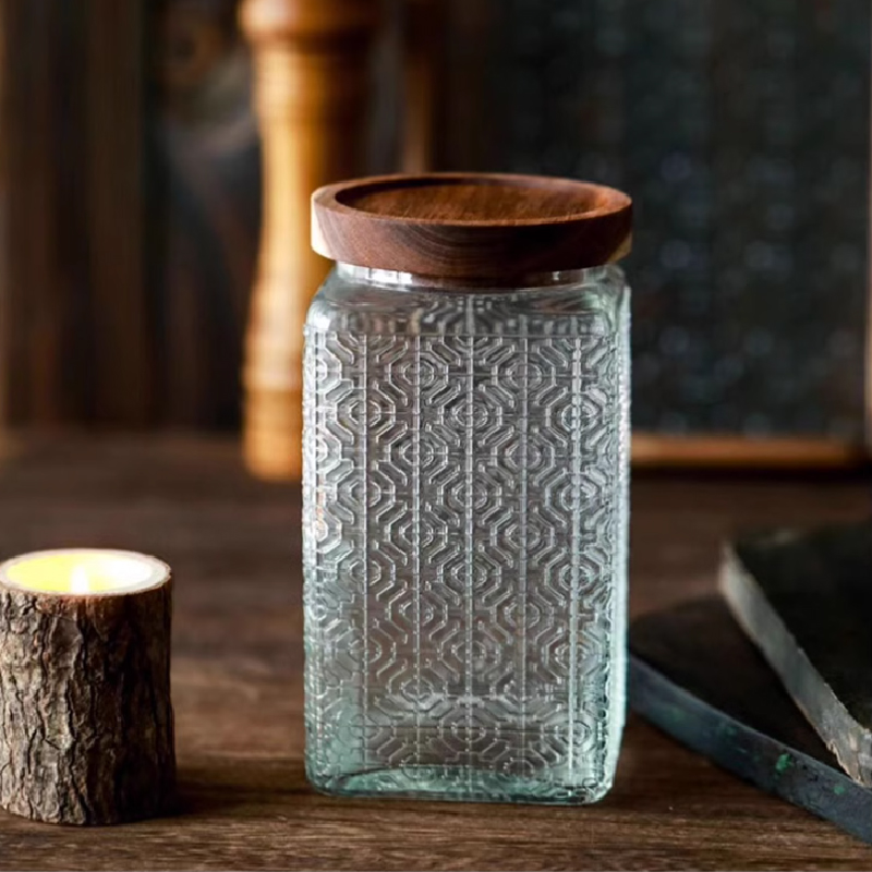 Retro Embossed Begonia Pattern - Kitchen Bank recensie en prijs