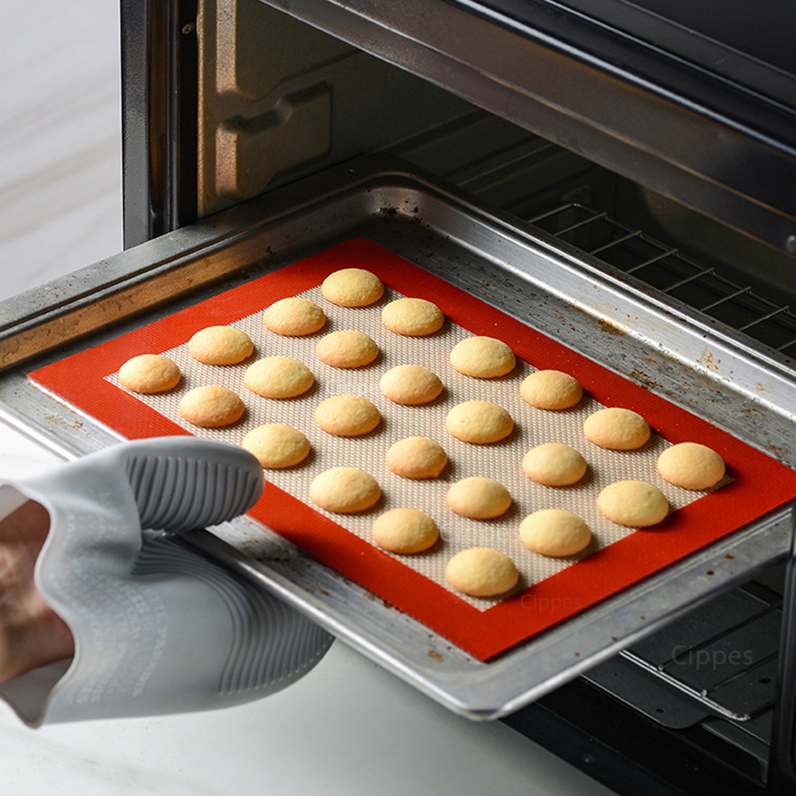 2PCS Silicone Baking Mats for  - Super Kitchen Baking Mat recensie en prijs