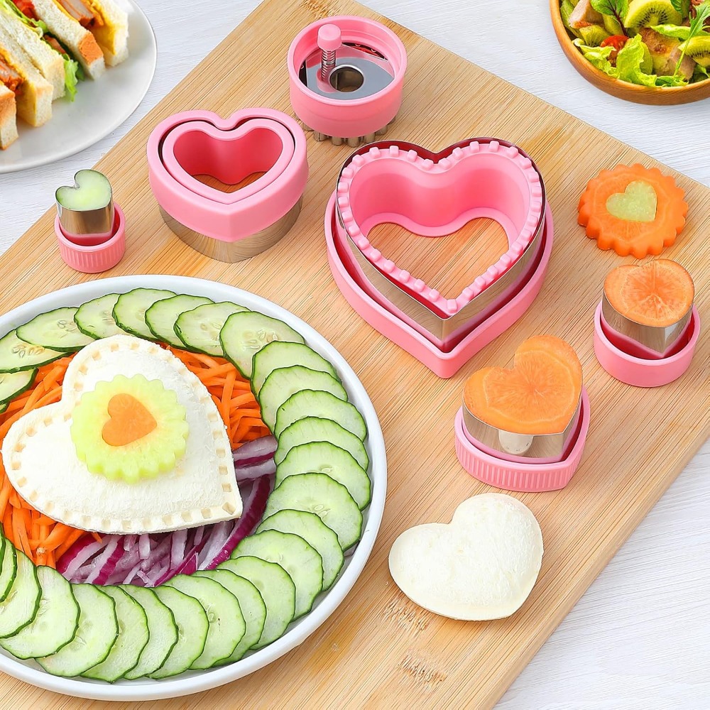 6-Piece Heart Cookie Cutter Se - Cookie Cutter Set recensie en prijs