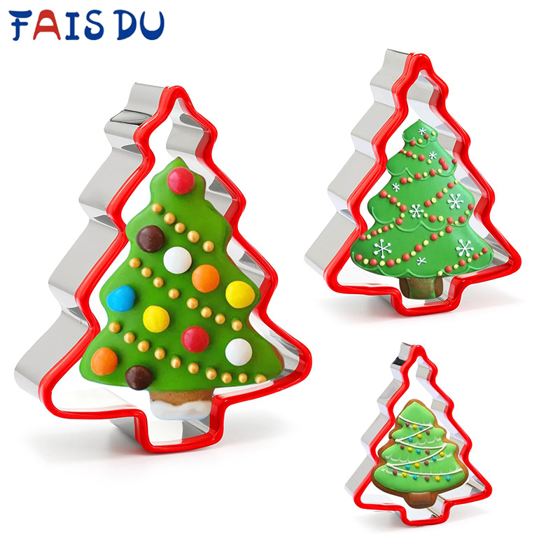 FAIS DU 3pcs Christmas Tree Co - Cookie Cutter Set recensie en prijs
