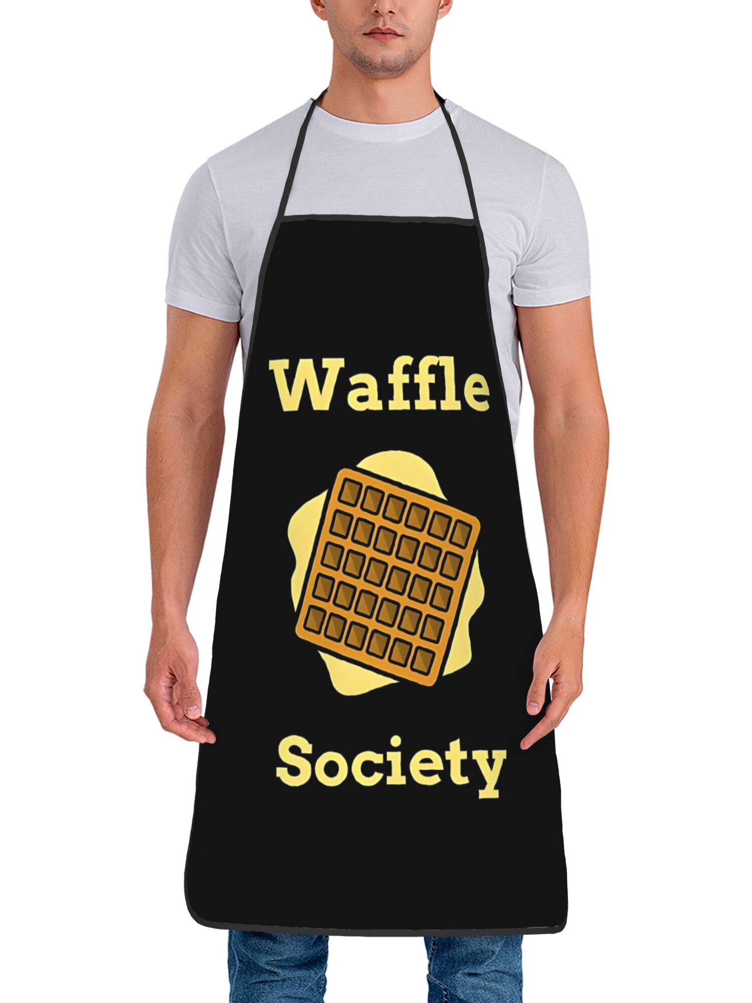 Waffle Society Kitchen Apron - - Kitchen Baking Quotes recensie en prijs