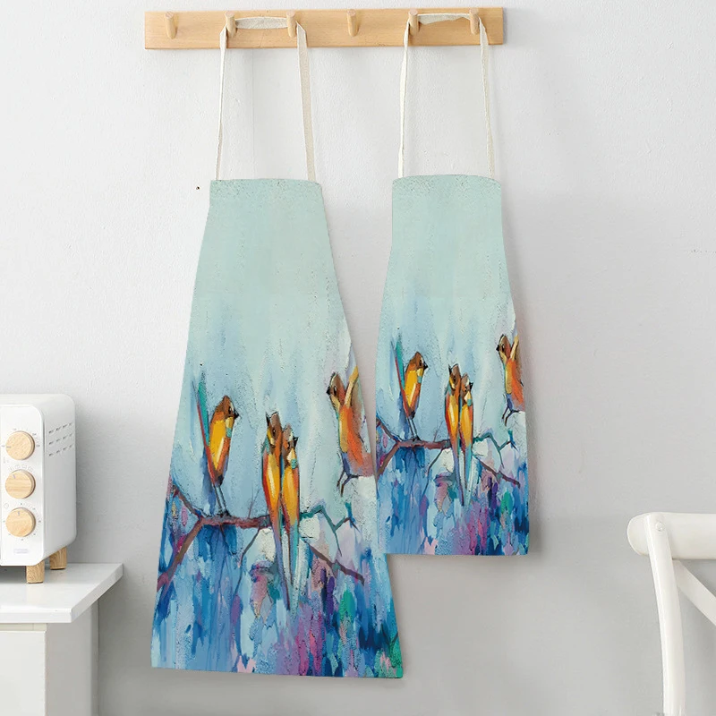 Home Bird Flower Printed Linen - Baking Kitchen For Kids recensie en prijs