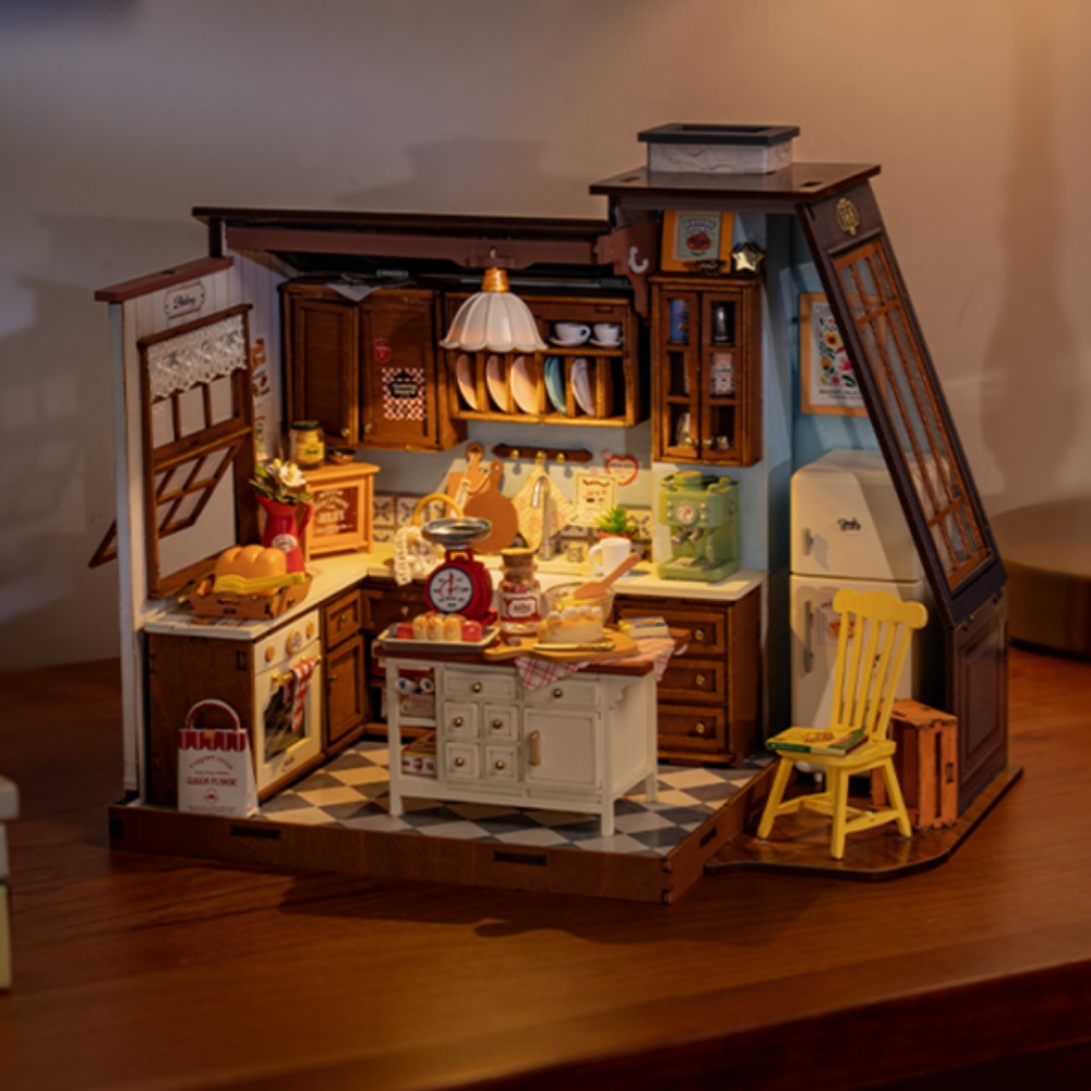 Robotime Rolife Baking Kitchen - Baking Kitchen Rolife recensie en prijs