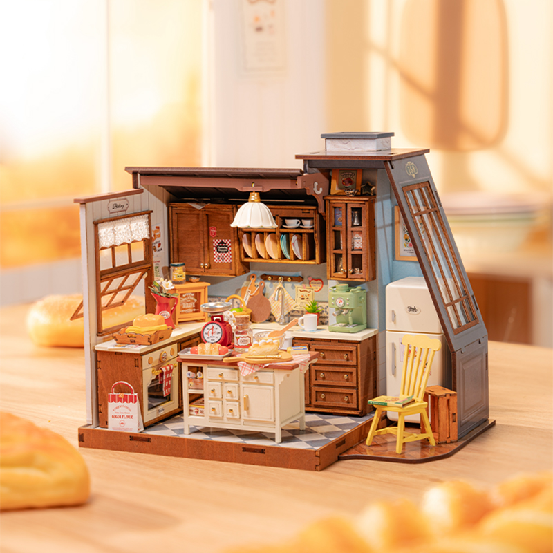Robotime Rolife Baking Kitchen - Baking Kitchen Rolife recensie en prijs