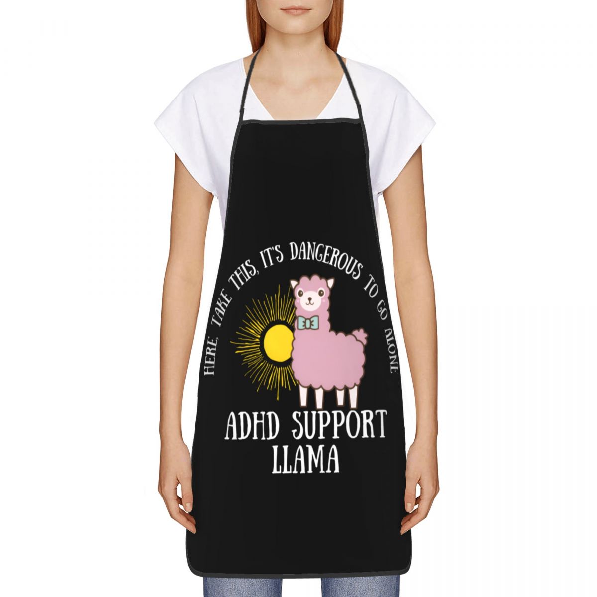 Unisex ADHD Support Llama Quot - Kitchen Baking Quotes recensie en prijs