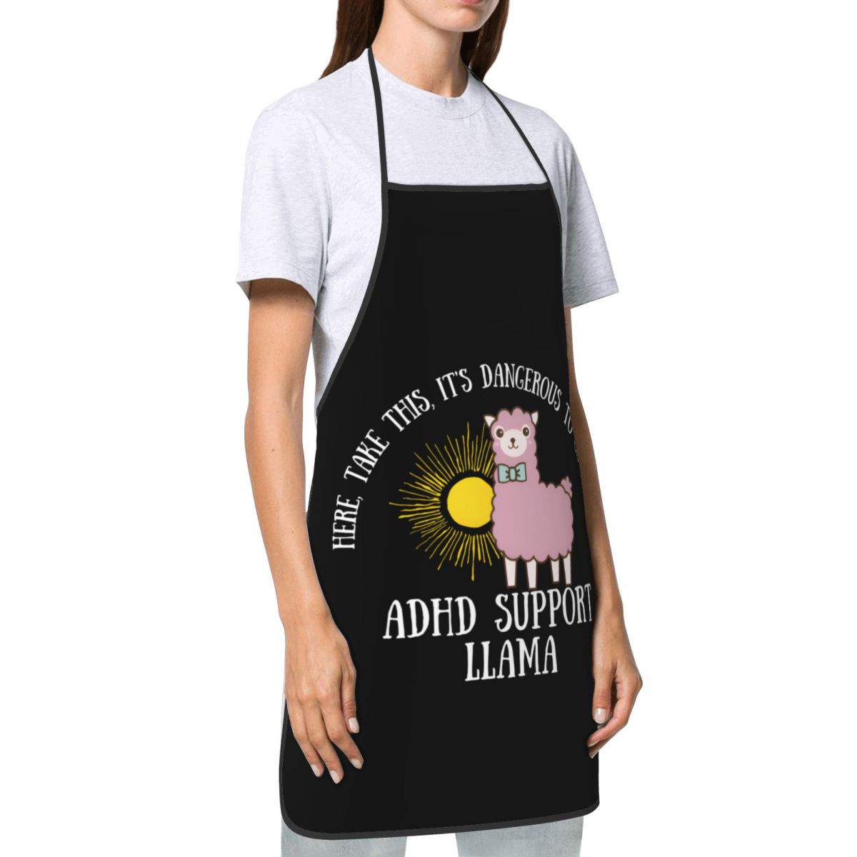 Unisex ADHD Support Llama Quot - Kitchen Baking Quotes recensie en prijs