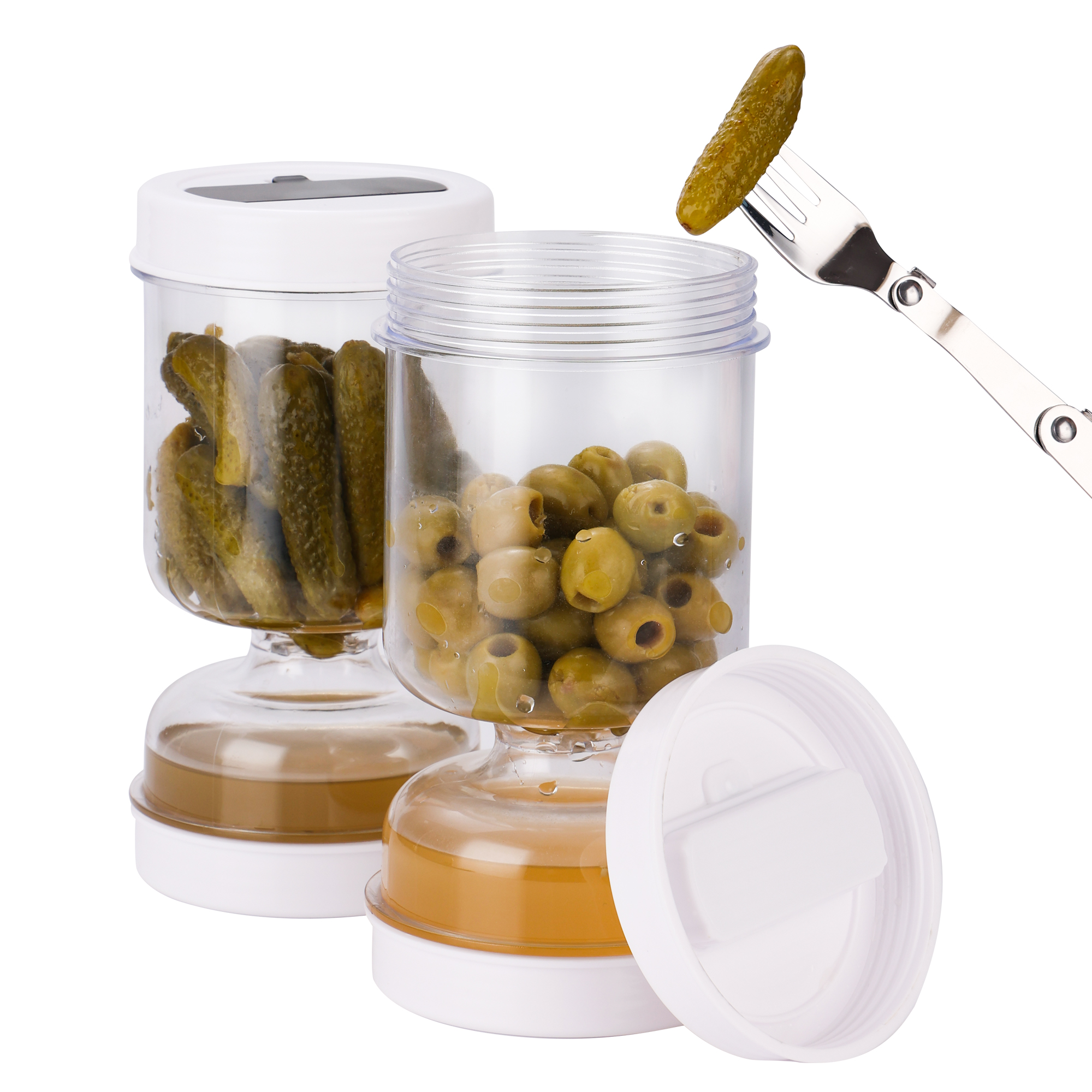Olive and Pickle Strainer Jar, - Kitchen Bank recensie en prijs