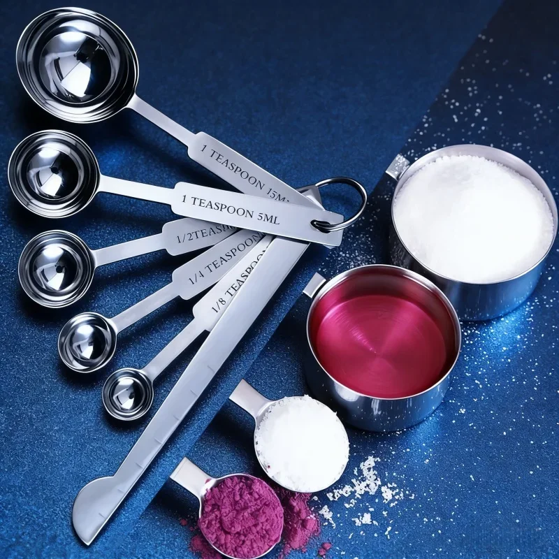 Stackable Stainless Steel Meas - Baking Powder Kitchen recensie en prijs